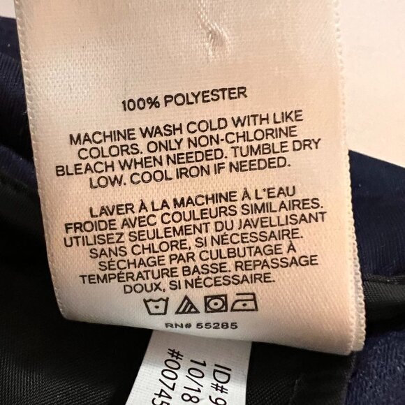 Express Ankle High Rise Black/White Pants - Picture 9 of 12